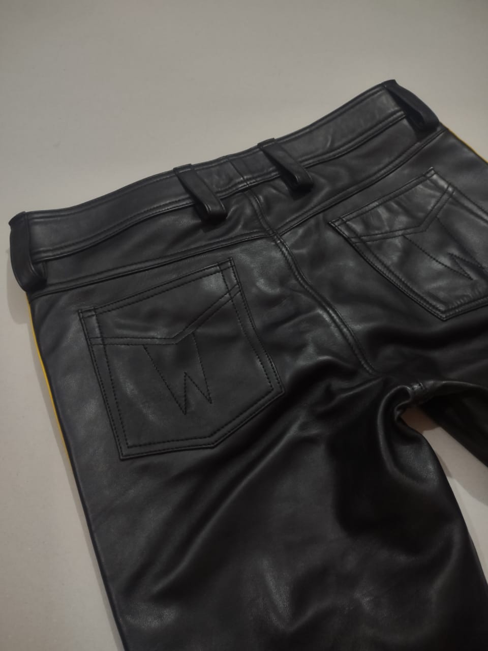 LEATHER 501 JEANS STYLE PANT