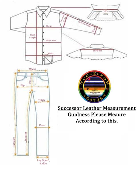 LEATHER 501 JEANS STYLE PANT WITH PRIDE FLAG