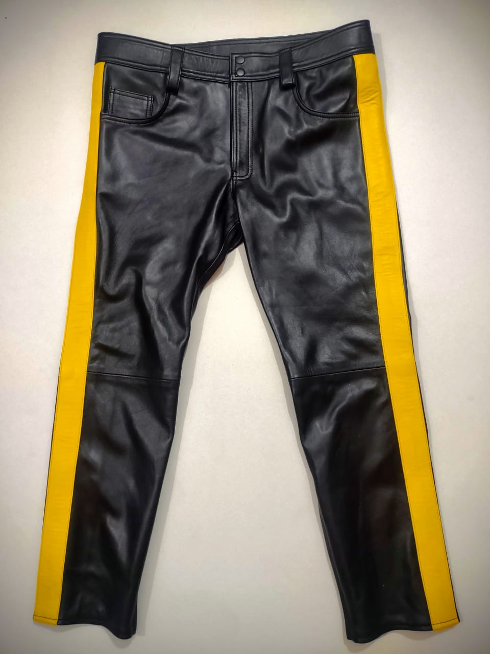 LEATHER 501 JEANS STYLE PANT