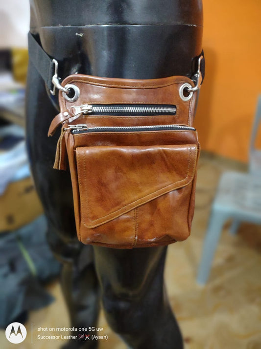 LEATHER THIGHS ADJUSTABLE BAGS